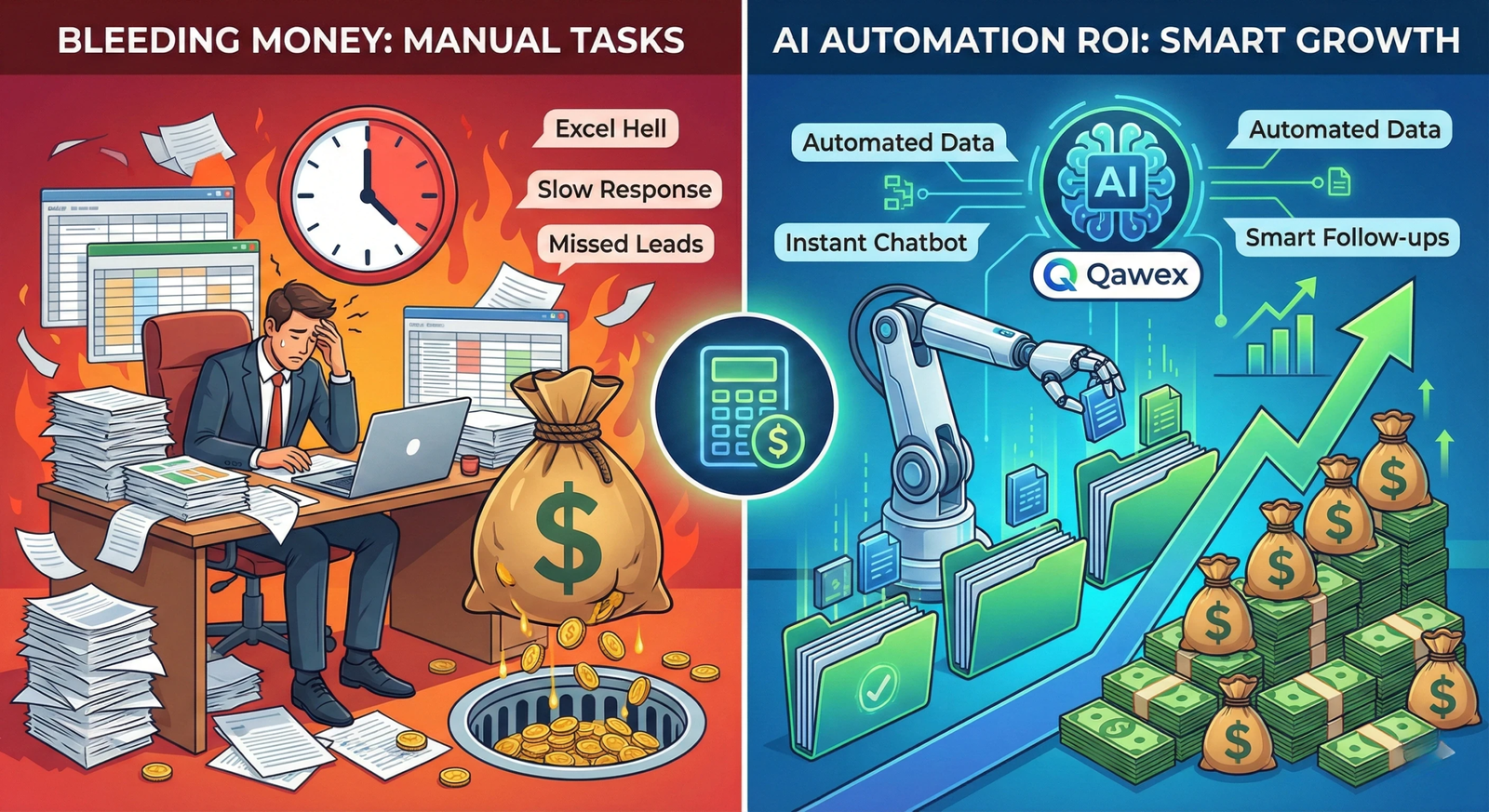 5 Signs Your Business is Bleeding Money on Manual Tasks (And How AI Fixes It).